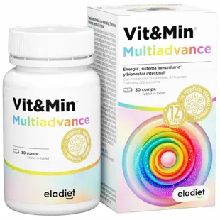 Eladiet Vit&amp;Min Multiadvance 30 Tablets