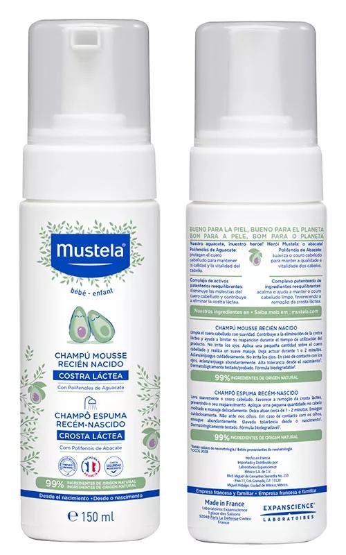 Mustela Newborn Mousse Shampoo 150 ml