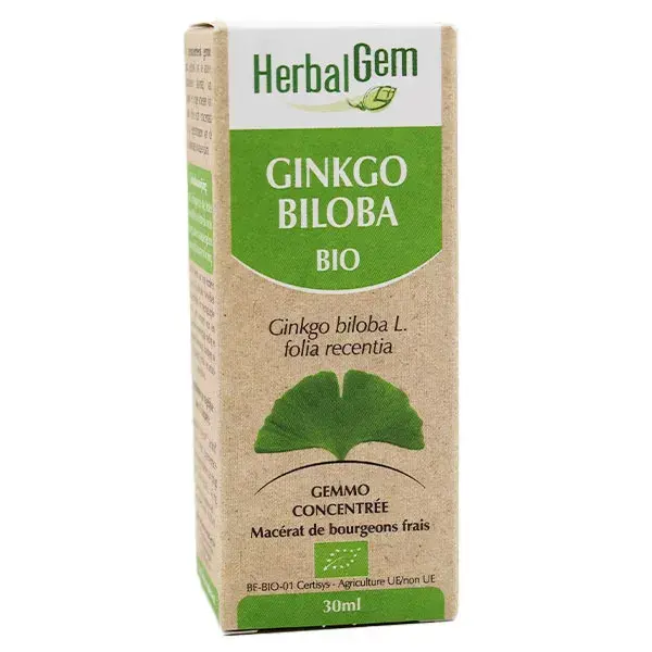 Herbalgem Macérat Concentré Ginkgo Biloba Bio 30ml