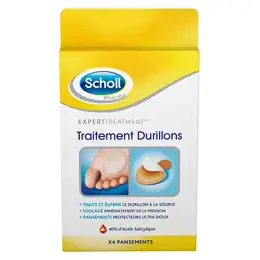 Scholl Expert Treatment Pansement Durillons Coricides 4 unités