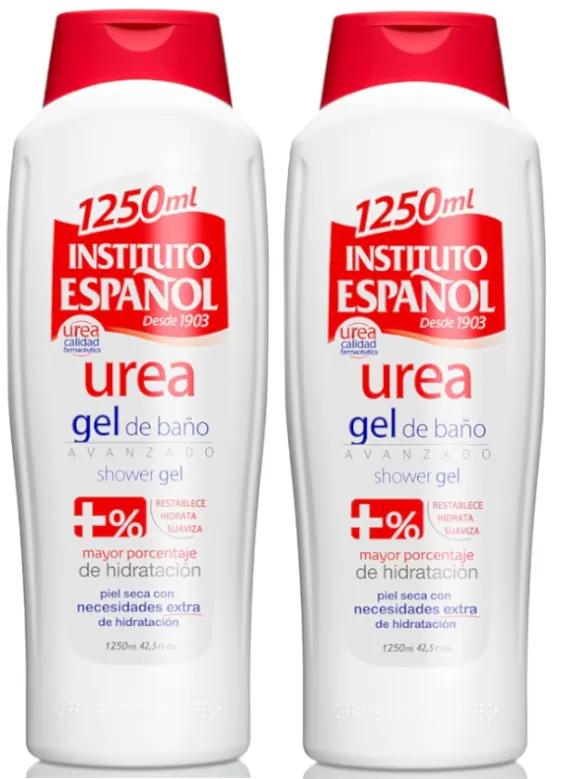 Gel de bain à l&#39;urée de l&#39;Institut Espagnol 2x1250 ml