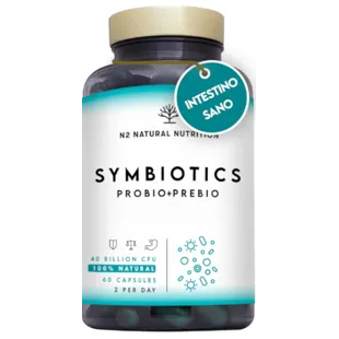 N2 Natural Nutrition Probióticos y Prebióticos 60 Cápsulas
