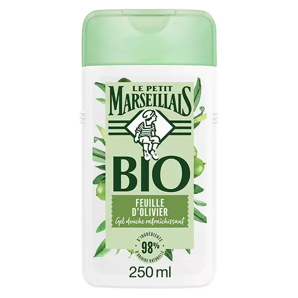 Le Petit Marseillais Bio Gel de Ducha Refrescante Hoja de Olivo 250 ml