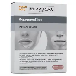 Bella Aurora Capsules Solaires RepigmentSun Boite de 30