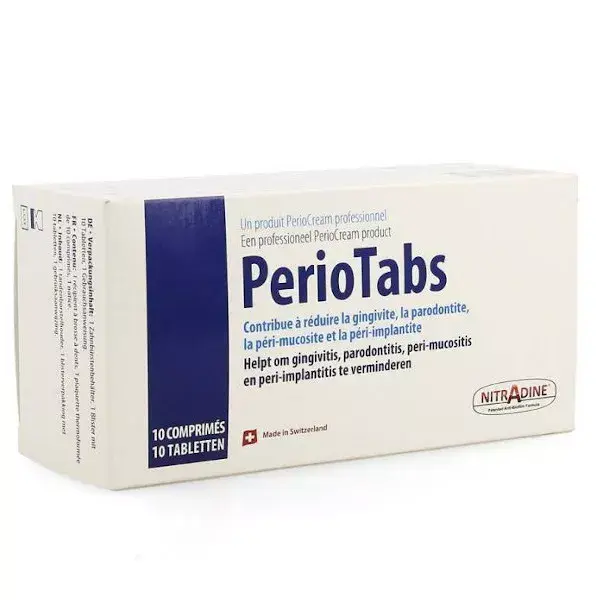 Bonyf Periotabs Comprimidos Efervescentes para Enjuague Bucal 10 unidades