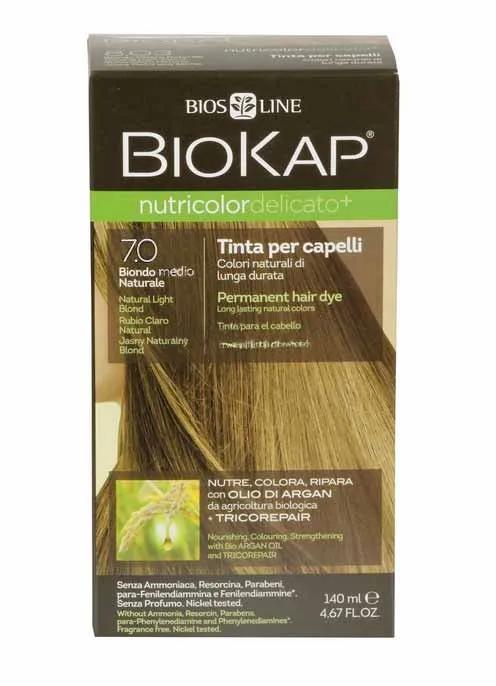 Biokap Nutricolor Delicato 7.0 Tinta Per Capelli Biondo Medio