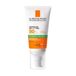 La Roche Posay Anthelios Gel-Crème Solaire Visage Anti-Brillance Non Parfumée SPF50+ 50ml