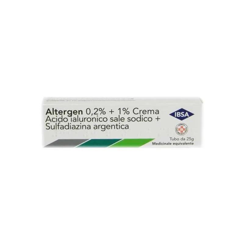 Altergen Crema 0,2% + 1% Acido ialuronico Tubo 25 g