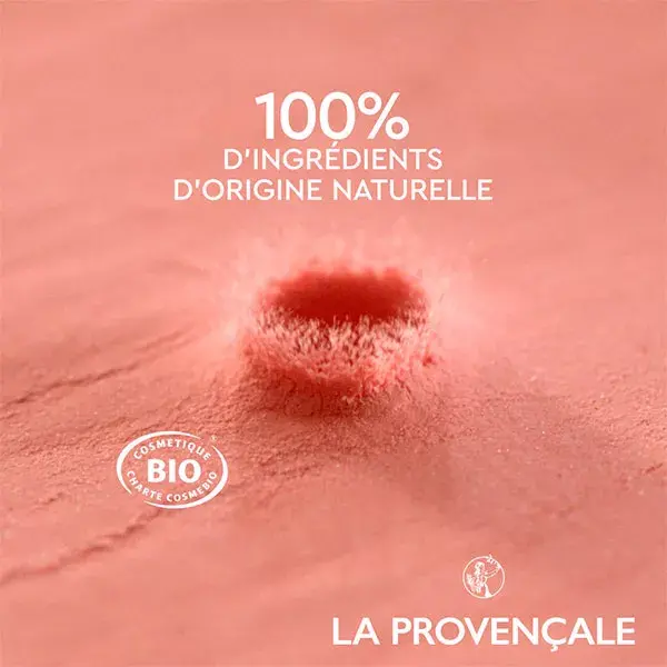 La Provençale Le Teint Blush Light Ochre N°01 Organic Sandstone Rose 8g