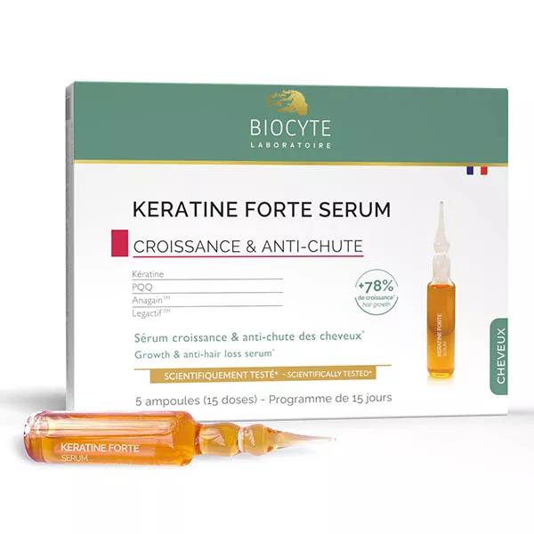 Biocyte queratina fuerte 5 suero las bombillas