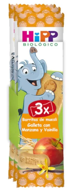 Hipp Müsliriegel Cookie Apfel und Vanille +12m 3x20 gr