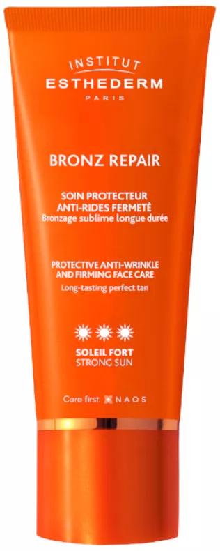 Anti-rimpelcrème Strong Sun Bronz Repair Institut Esthederm 50ml