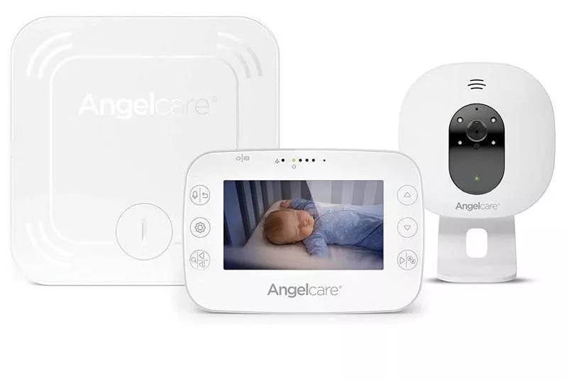 Monitor de bebê com câmera, som e monitor Angel Care AC327