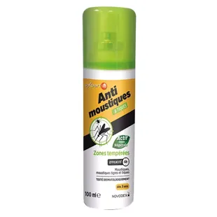 Novodex Expert 123 Anti-Moustiques et Tiques Zones Tempérées100ml