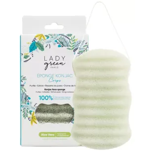 Lady Green Konjac Esponja Corporal Aloe Vera 1 unidade