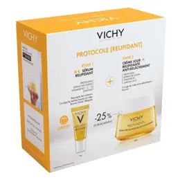 Vichy Coffret Neovadiol Protocole Post-Ménopause Relipidant Crème 50ml + Sérum Neovadiol 5ml Offert