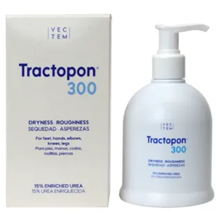 Tractopon 15% Urea cream 300 ml with dispenser