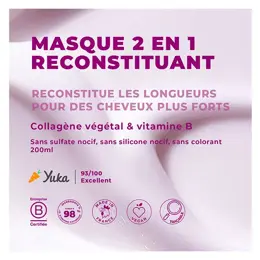 Energie Fruit Collagen Repair Masque 2 en 1 Reconstituant Cheveux Très Abimés 200ml