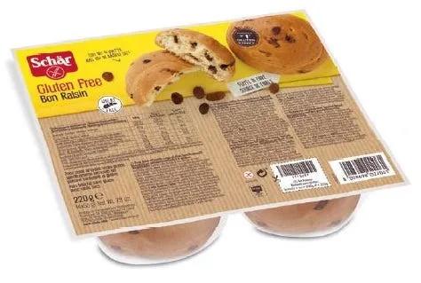 Schar Bon Raisin Pane Con Uvetta Senza Glutine 220 g