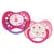 Dodie Sucette Anatomique +18m Rose Fleurs et Danseuse Lot de 2