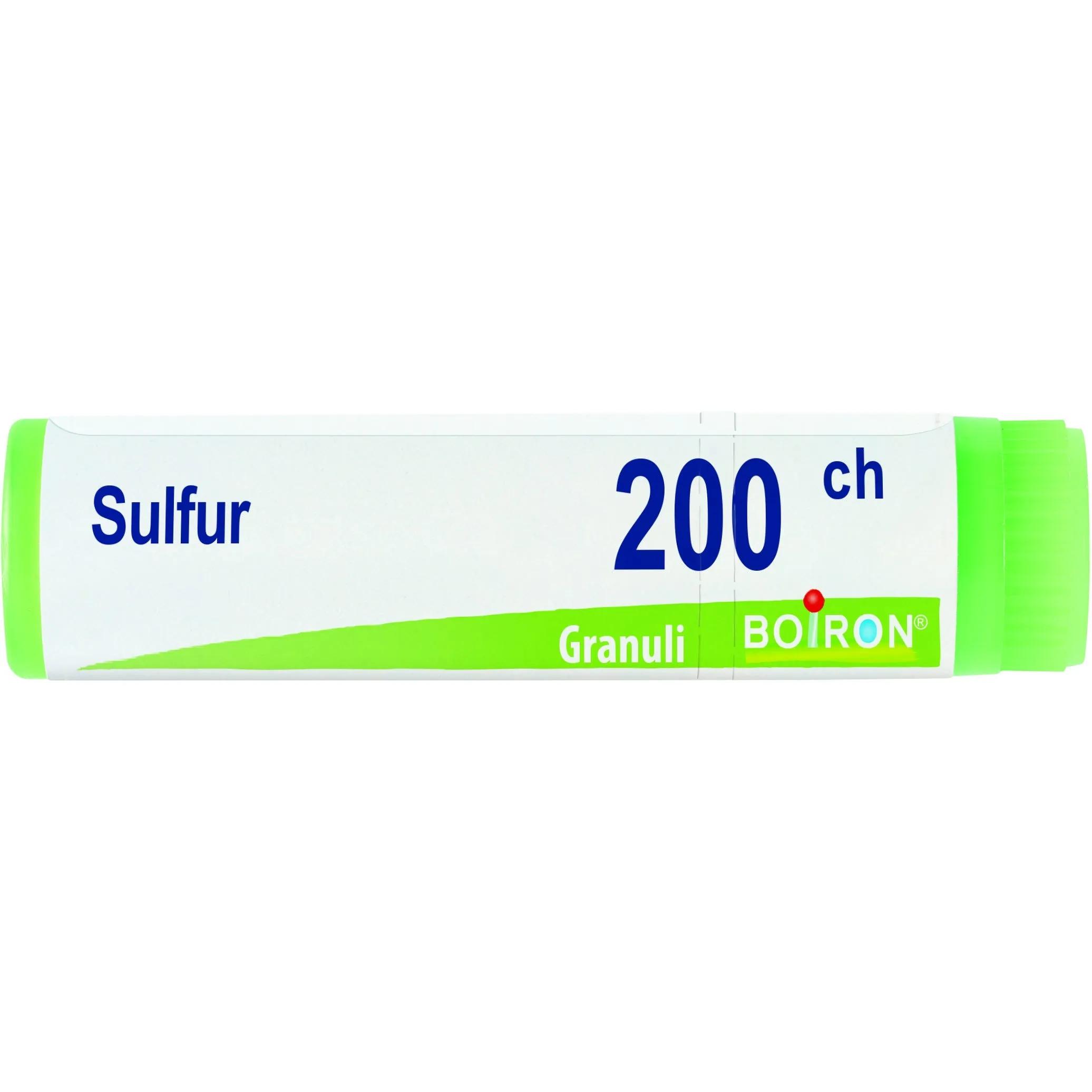 Boiron Sulfur 200 ch Medicinale Omeopatico Globuli