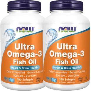Now Foods Ultra Omega-3 1000mg 2x180 Pearls