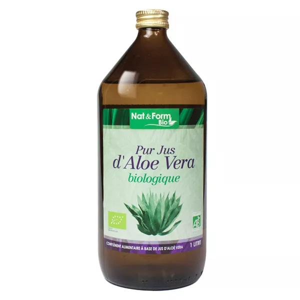 Jugo puro de NAT y la forma de Aloe Vera Bio 1 L