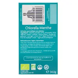 Yogi Tea Chlorella Menthe 17 sachets