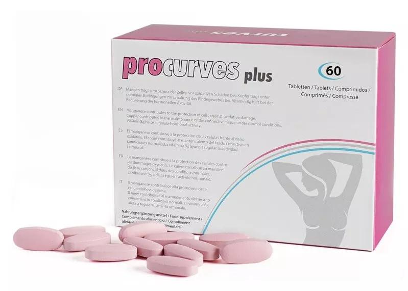 Procurves Plus 500 Cosmétiques 60 Comprimés