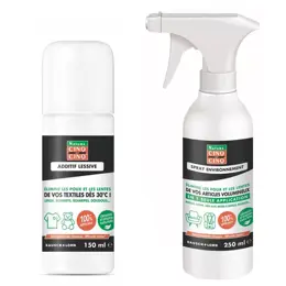 Cinq sur Cinq Kit Traitement Environnement Anti Poux et Lentes Spray 250ml + Additif Lessive 150ml