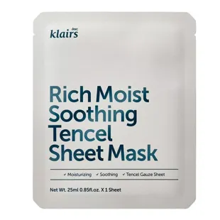 Klairs Rich Soothing and Moisturizing Mask 1Ud 25ml