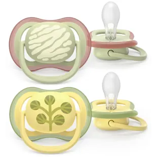 Chupeta Philips Avent SCF349/51 Ultra Air Colors of Nature Deco +18m 2 unidades