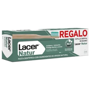 Lacer Natur Paste 75 ml + Natur Brush