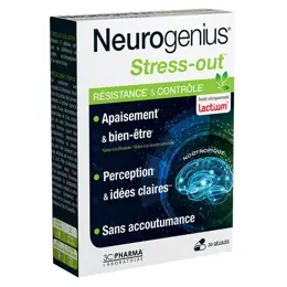 3C Pharma Neurogenius Stress-Out 30 gélules