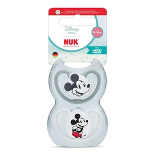 Nuk Ciuccio Space Silicone +6m Mickey Lotto di 2