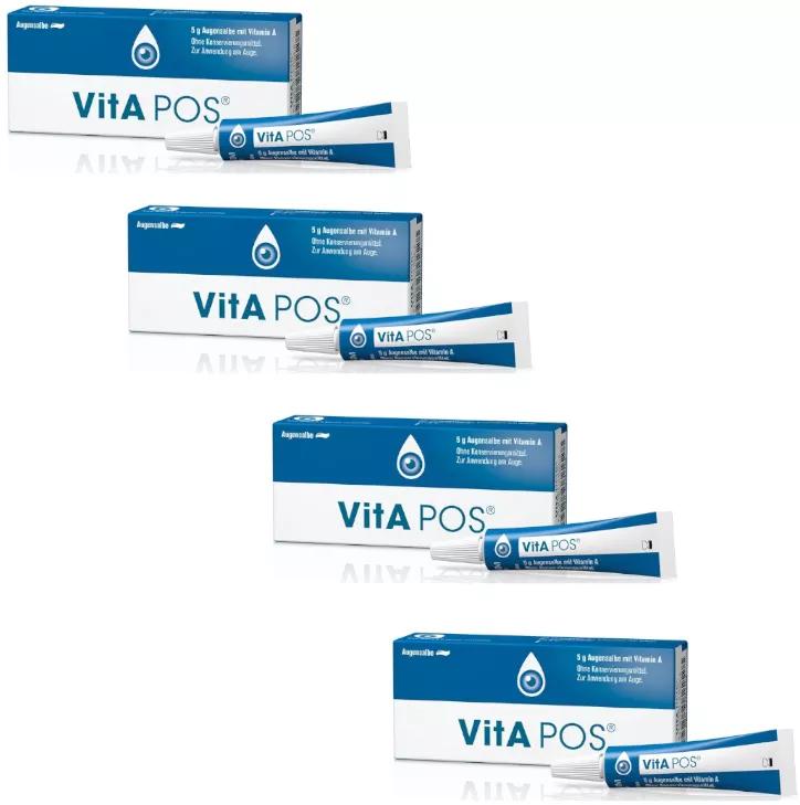 Brill Pharma Vitapos Unguento Oftalmico 4x5 gr