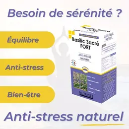 Nutrigée Basilic Sacré Fort 60 comprimés