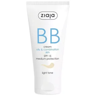 Ziaja BB Cream for Oily and Combination Skin SPF15 Light Shade 50 ml