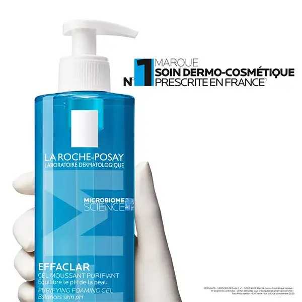 La Roche Posay Effaclar Lot Gel Moussant Purifiant +M 2x400ml