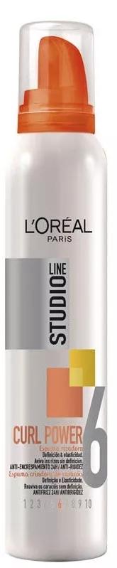 L'Oréal Studio Line Espuma Rizos Curl Power Fijación 6 200 ml