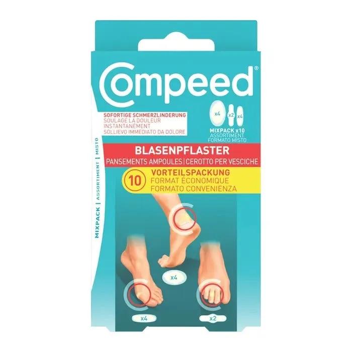 Compeed Cerotti per Vesciche Medio Formato Misto 10 Cerotti