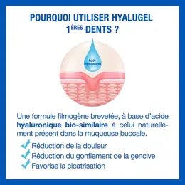 Hyalugel Gel Buccal Poussées Dentaires des Nourrissons 20ml