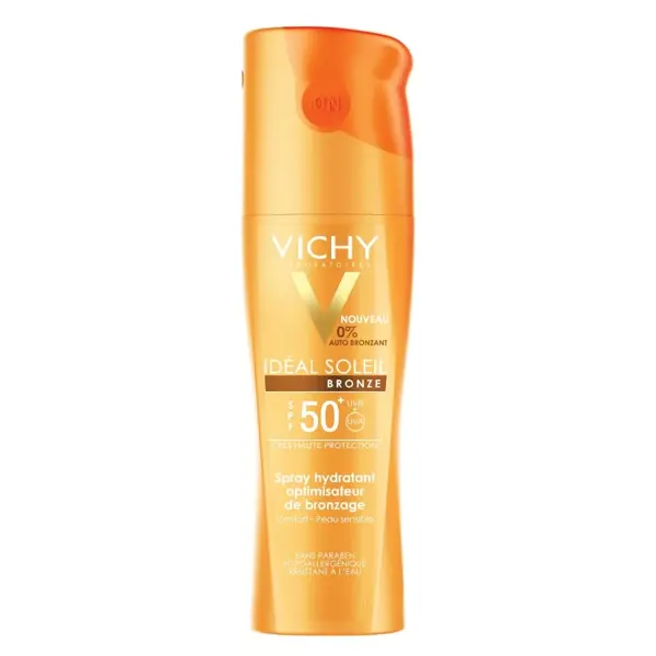 Bronzo di Vichy ideale Spray solare SPF50 + 200ml