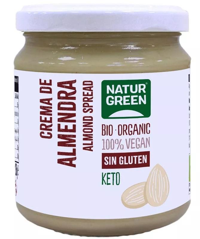 NaturGreen Biologische Amandelcrème 250 gr