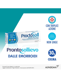 Proctosoll Crema Rettale Contro Emorroidi Benzocaina 30 g