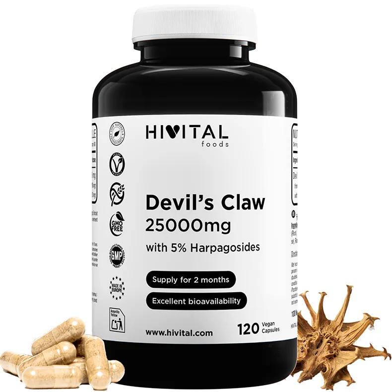 Hivital Harpagofito 25000mg 120 Vegan Capsules