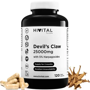 Hivital Harpagofito 25000mg 120 Vegan Capsules