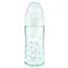 Nuk Biberon en Verre First Choice+ +0m Débit M Blanc 240ml