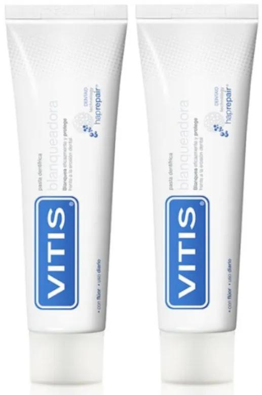 Vitis Dentifricio Sbiancante 2x100 ml