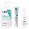 Cerave Gel Moussant Anti-Imperfections 236ml + La Roche-Posay Effaclar Duo+M 40ml + Vichy Capital Soleil UV-CLEAR SPF50+ 40ml